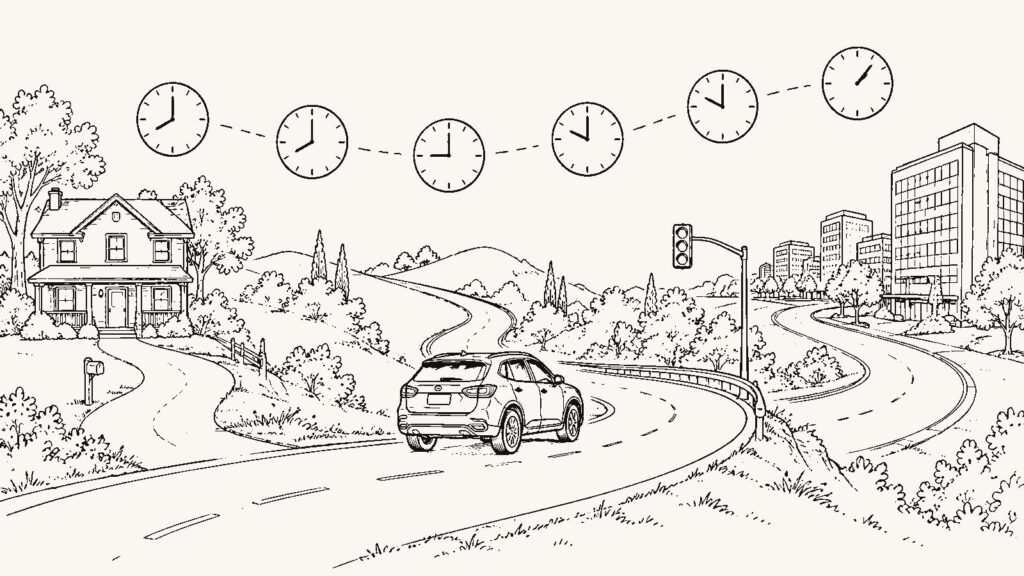 Commute Math: What Extra Drive Time Actually Costs You in a Year