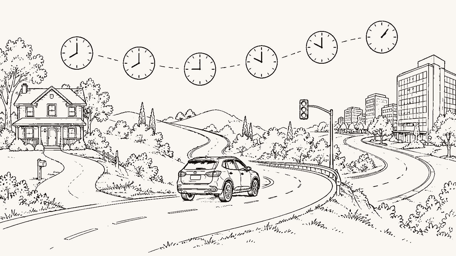 Commute Math: What Extra Drive Time Actually Costs You in a Year