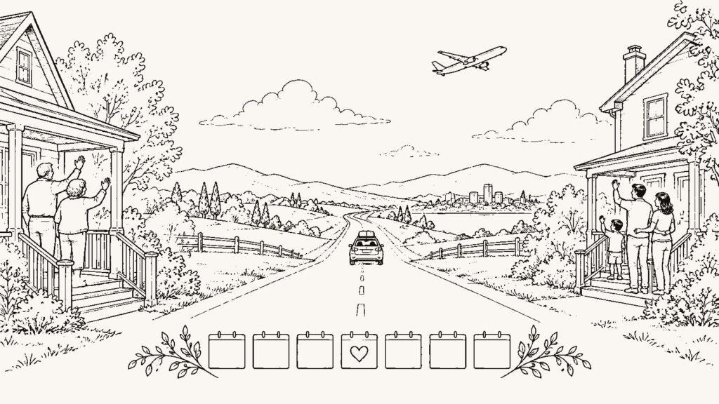 How to Decide How Far From Friends and Family Is Too Far