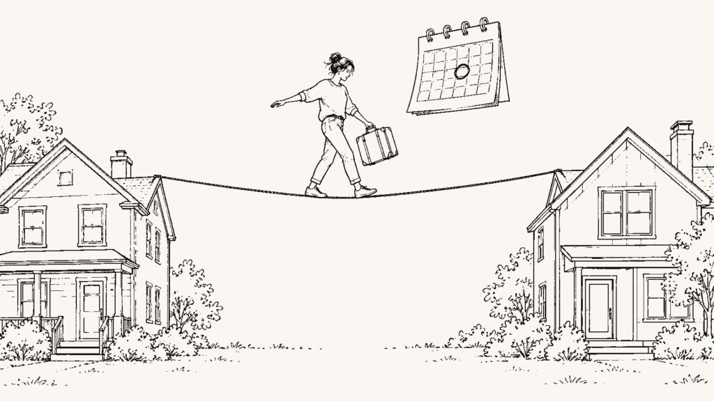 Selling One House While Buying Another: How to Think About the Timing