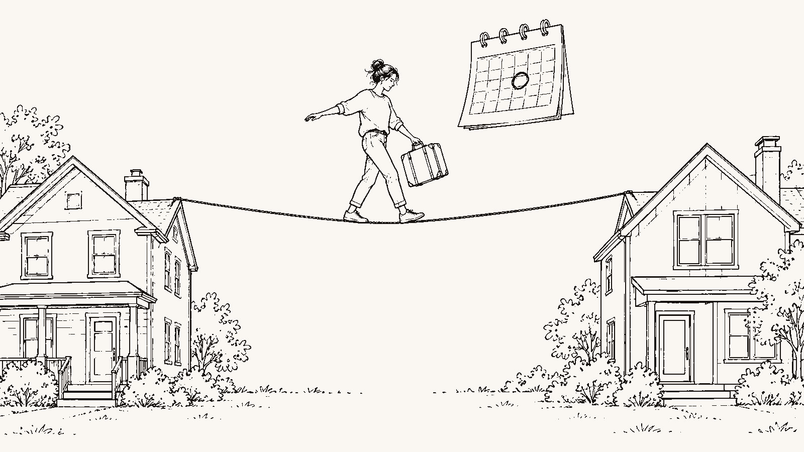 Selling One House While Buying Another: How to Think About the Timing