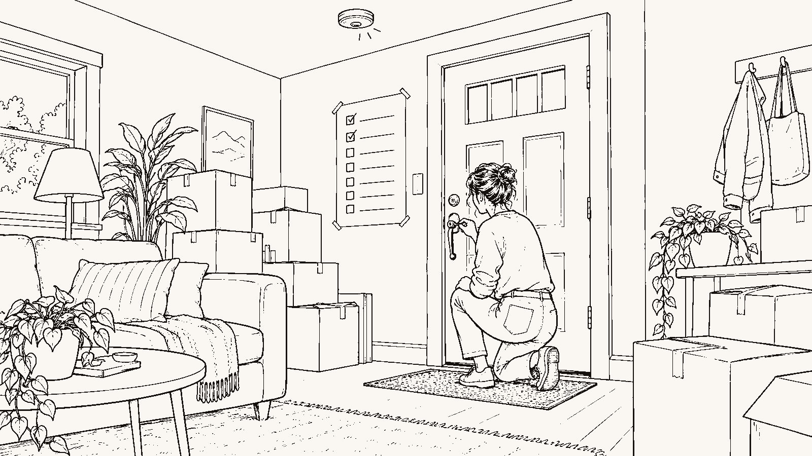 The First Week in a New Home Checklist