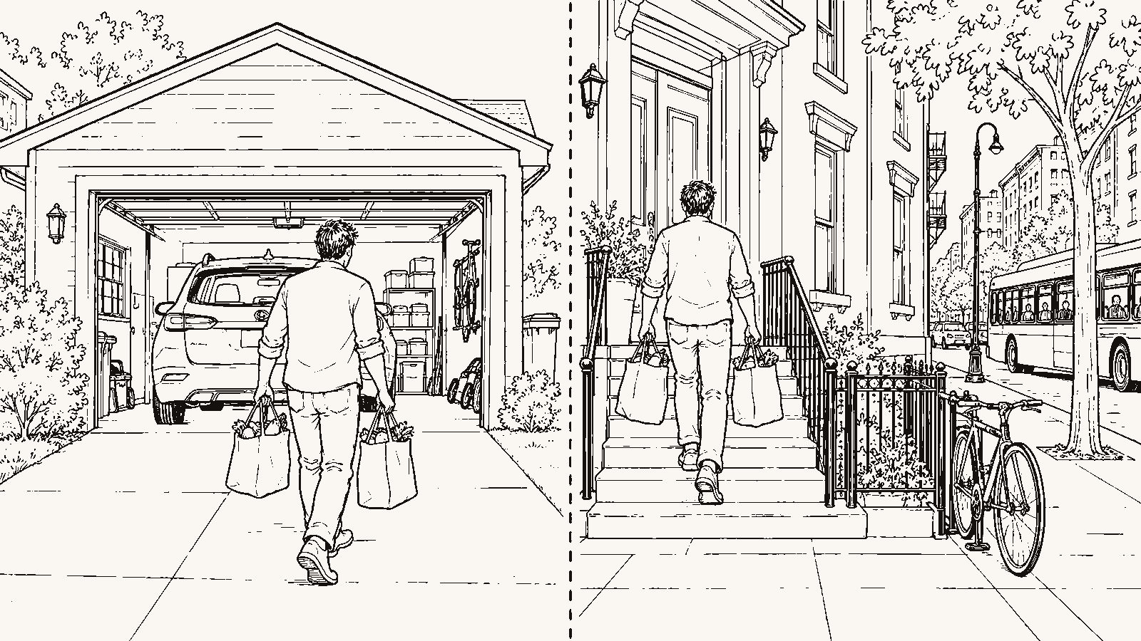 What Changes When You Move From Suburban to Urban Life