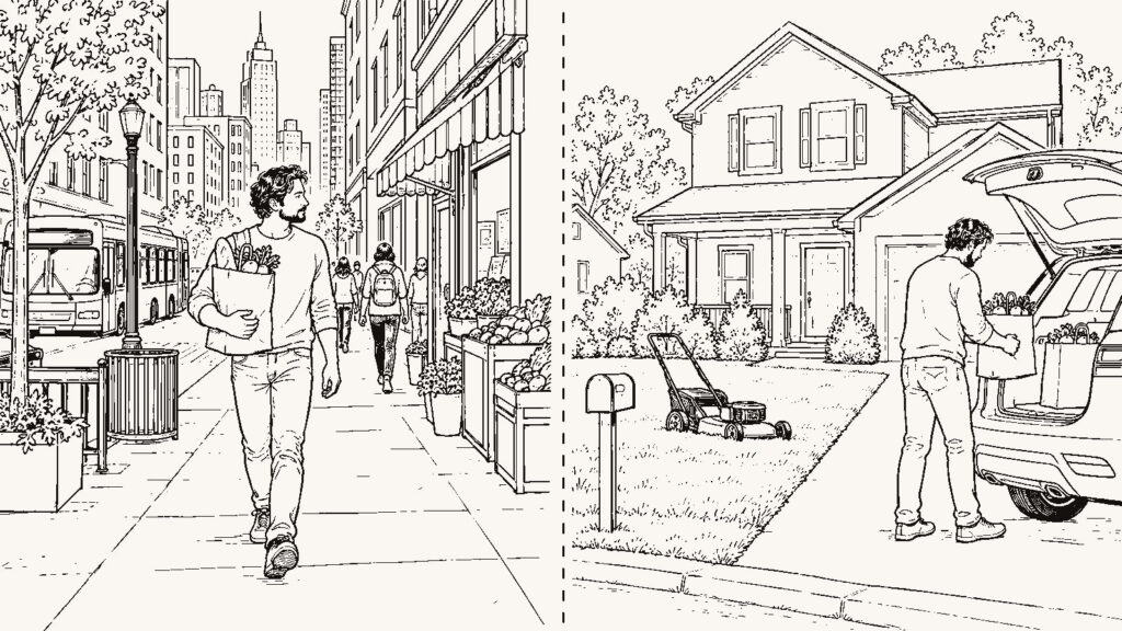 What Changes When You Move From Urban to Suburban Life